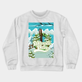 waterville valley new hampshire ski poster Crewneck Sweatshirt